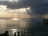 Sun Rays on Mobile Bay